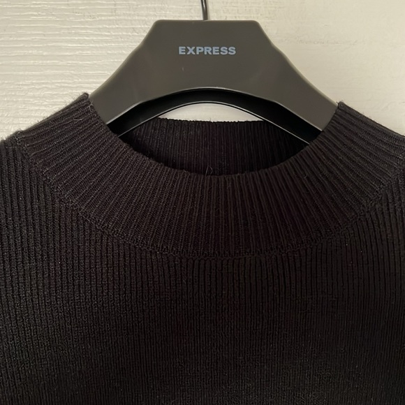 Amazon Zesica Black Sweater Dress Size L - Picture 4 of 8